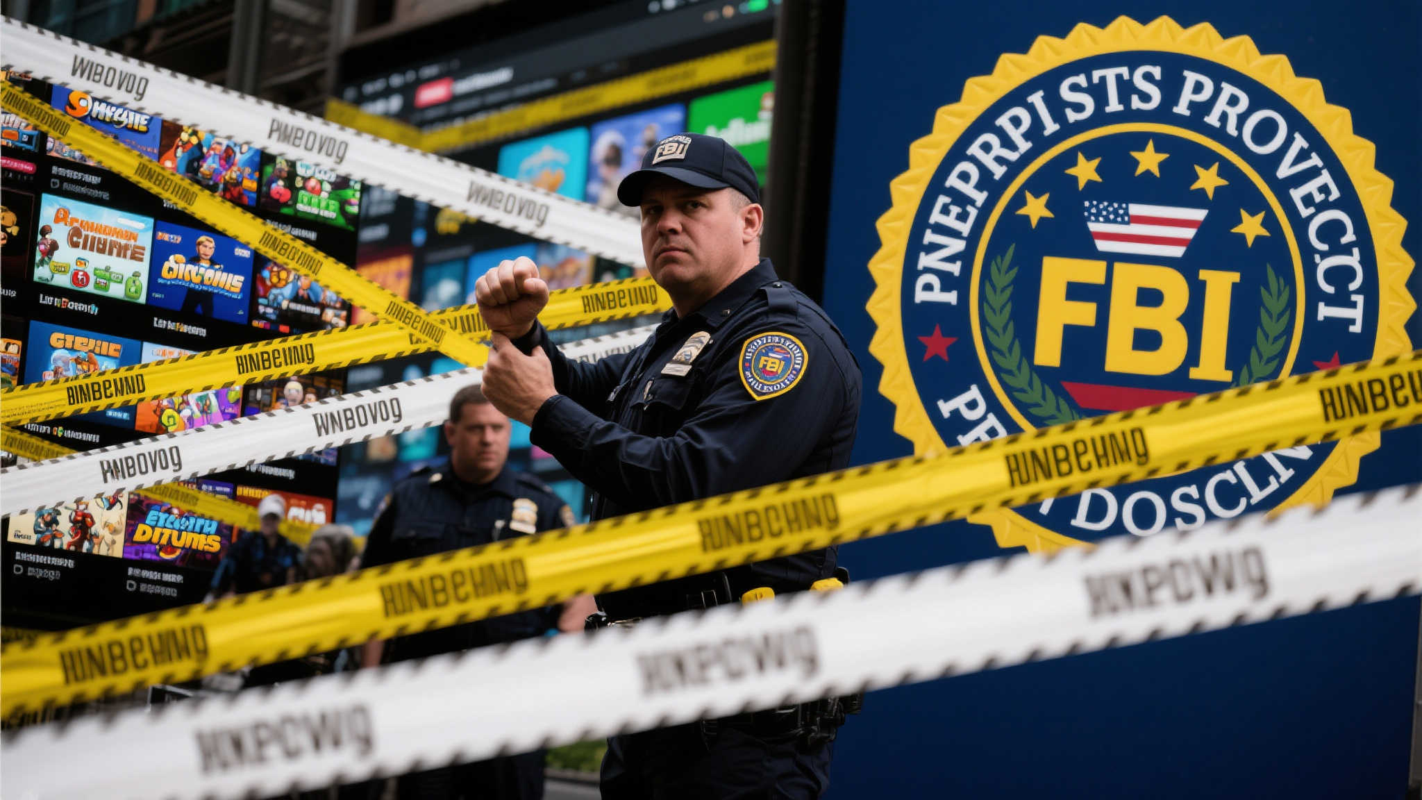 FBI重拳出击,七大盗版游戏网站被查封! FBI重拳出击,七大盗版游戏网站被查封!